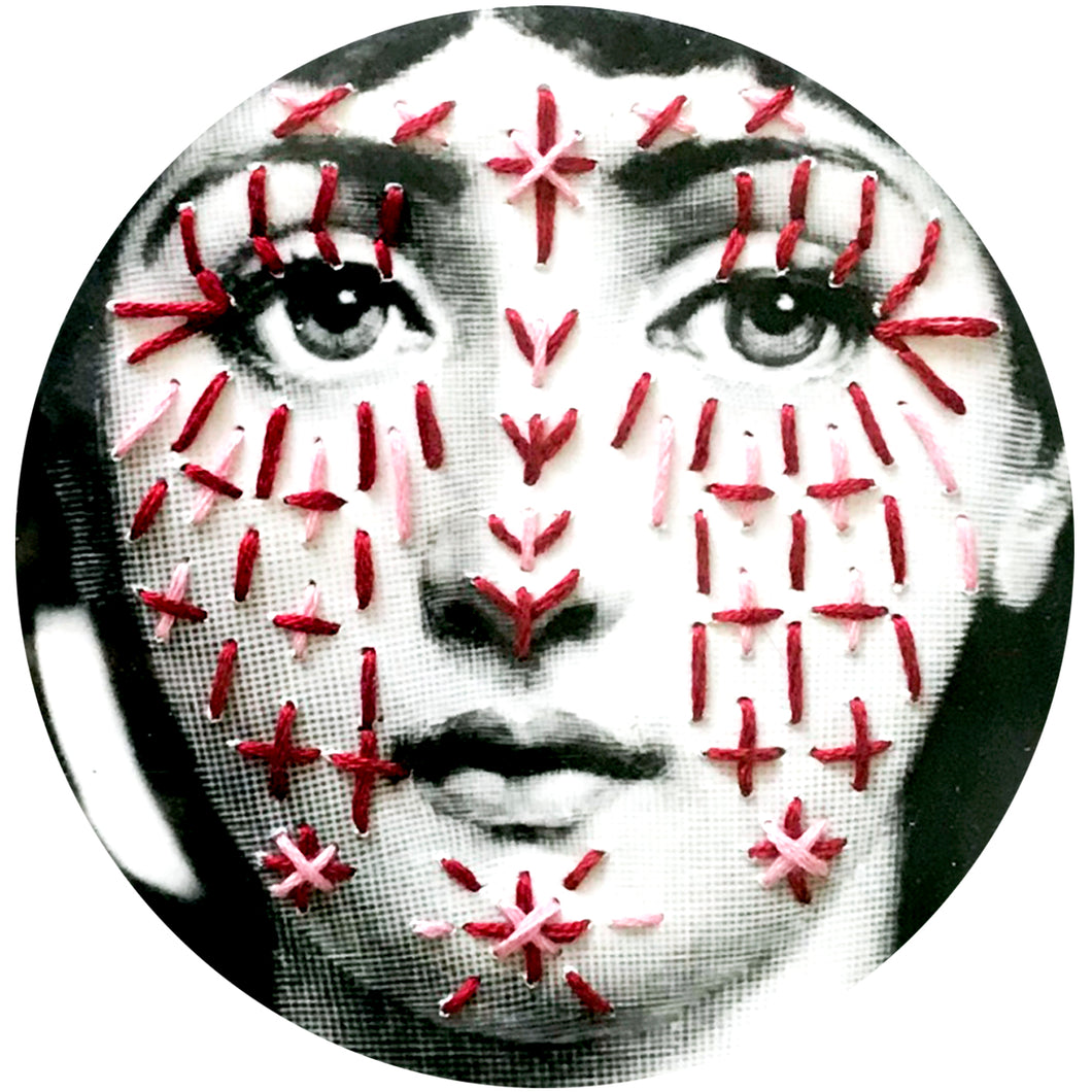 Piero Fornasetti Pink and Red